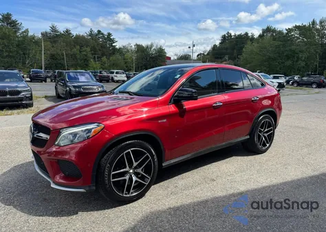 2019 Mercedes-Benz Gle Coupe 43 Amg из США, поврежденный, VIN 4JGED6EB2KA152765